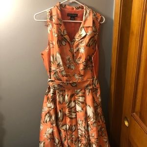 Jessica Howard wrap collard dress